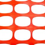 Аварийное ограждение, оранжевое, 100 г/м, 1x50 м,, Аварийное ограждение, оранжевое, 100 г