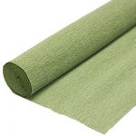 Гофрированная бумага, фисташковая, 0.5x2.5 м Гофрированная бумага, фисташковая, 0.5x2.5 м