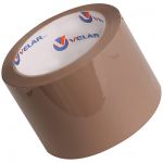 Клейкая лента коричневая широкая Velar, 72ммx66мx45мкм Клейкая лента коричневая широкая Velar, 72ммx66мx45мкм