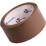 Клейкая лента коричневая Velar, 48ммx66мx45мкм Клейкая лента коричневая Velar, 48ммx66мx45мкм