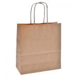 Крафт пакет с крученой ручкой, 18x8x20 см Крафт пакет с крученой ручкой, 18x8x20 см