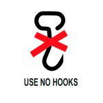 Наклейки «Не использовать крюки», 20 шт./уп.,, Наклейки «Не использовать крюки», 20 шт. Наклейки «Не использовать крюки», 20 шт./уп.,, Наклейки «Не использовать крюки», 20 шт.
