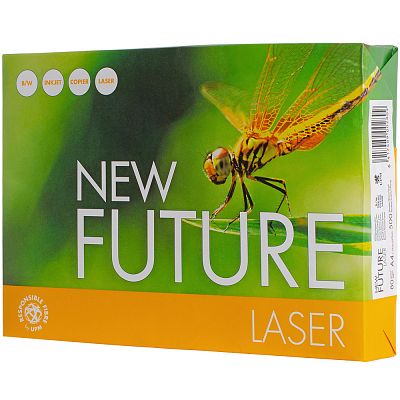 Офисная бумага New Future LASER, формат А4, 500 листов/пачка, 80 г/м,, Офисная бумага New Future LASER, формат А4, 500 листов