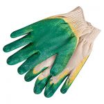 Перчатки ХБ с двойным латексным покрытием Перчатки ХБ с двойным латексным покрытием