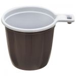 Пластиковая коричнево-белая чашка ИНТЕКО, 180 мл, 50 шт./уп.,, Пластиковая коричнево-белая чашка ИНТЕКО, 180 мл, 50 шт. Пластиковая коричнево-белая чашка ИНТЕКО, 180 мл, 50 шт./уп.,, Пластиковая коричнево-белая чашка ИНТЕКО, 180 мл, 50 шт.