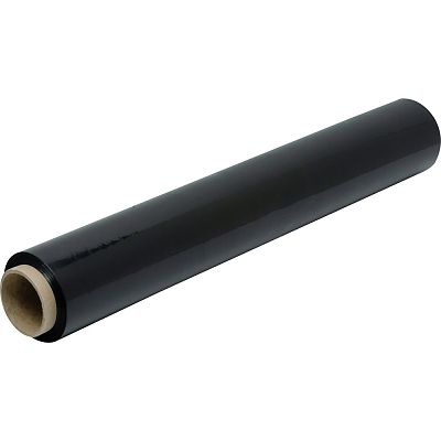 Стрейч пленка ЭКОНОМ черная, 500 мм, 20 мкм, 1.2 кг